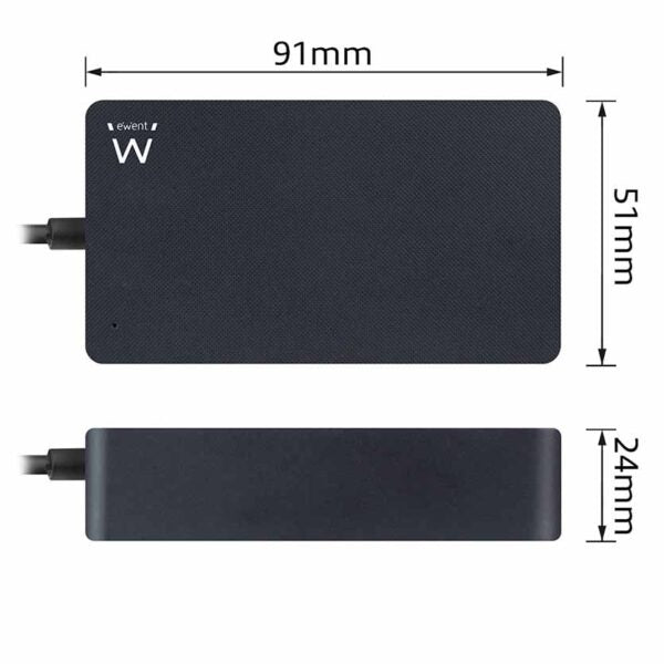 EWENT, EW3984 ULTRA SLIM NOTEBOOK CHARGER 45W UPTO 15.6″ INCLUDING 8 TIPS