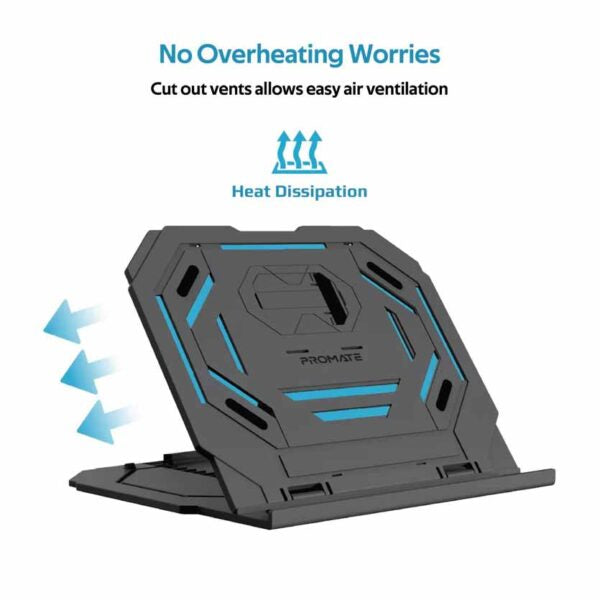 PROCOOLER-1 COOLING FOLDABLE STAND FOR LAPTOP AND SMARTPHONE PROMATE