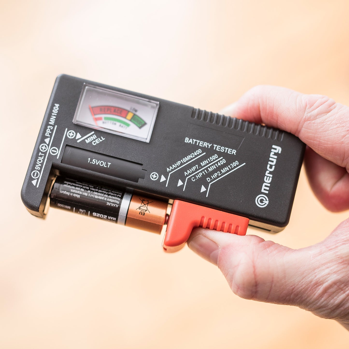 Mercury 600.098UK Universal Analogue Battery Tester
