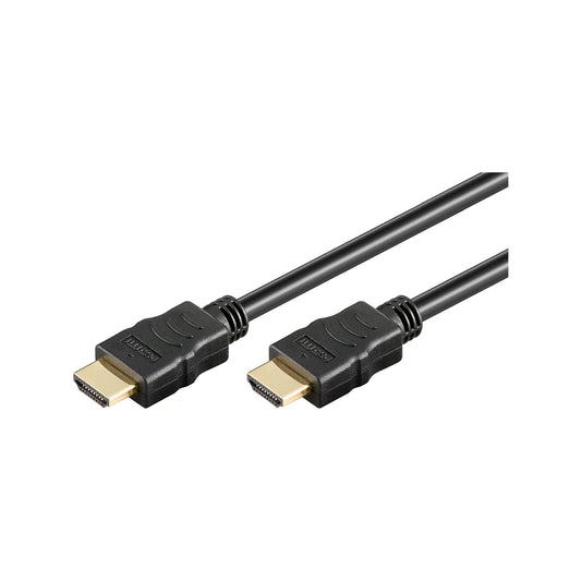 Goobay High Speed HDMI™ Cable with Ethernet (4K@60Hz) 1.5M for Laptops