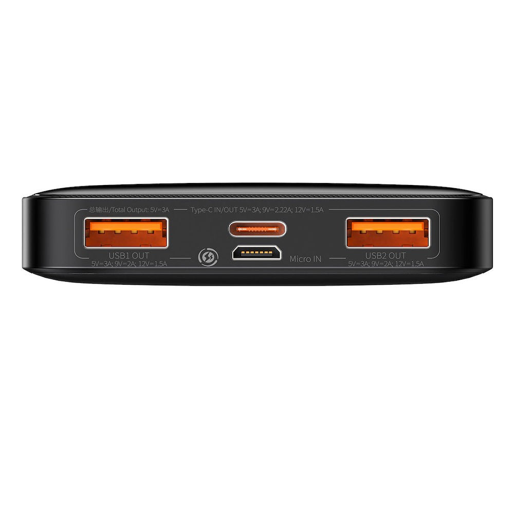 Baseus Powerbank 20W 10000mAh Bipow Black
