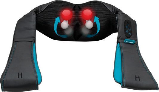 HoMedics NMS-50H Massage Neck-Shoulder Shiatsu Wireless Rechargeable