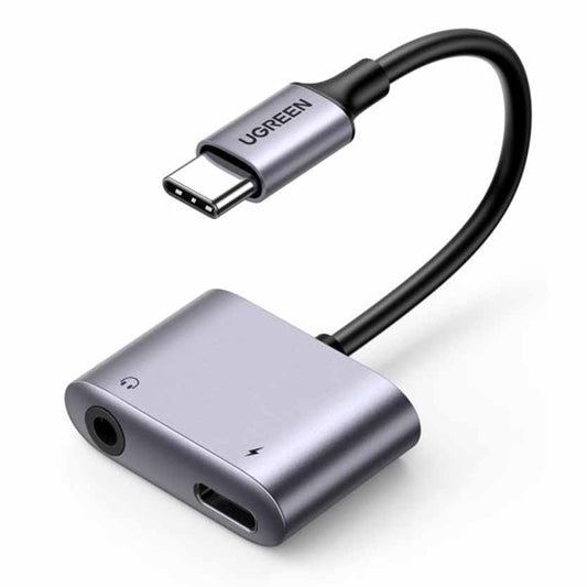 UGREEN, 60164 TYPE C TO 3.5mm/F ADAPTER CHARGING AND LISTENING