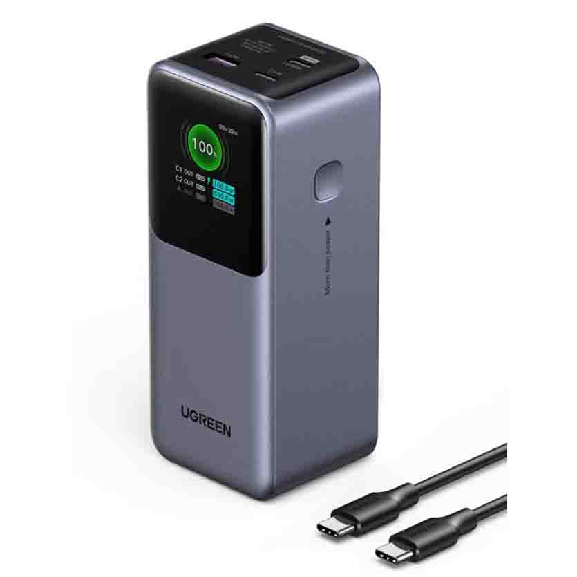 UGREEN 35524B POWERBANK 20000mAh 130W PDx2 , QC3.0x1