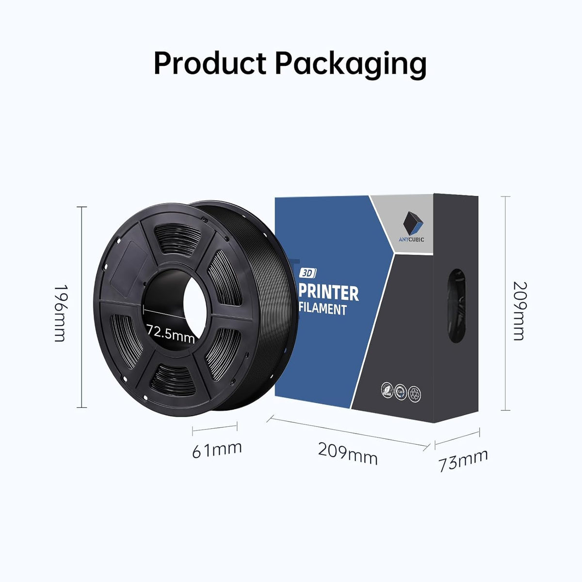 Anycubic ASA Filament White 1Kg