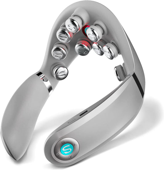 SKG G7 Pro Neck Massager Pulse-Heat-APP-Multiple Heads