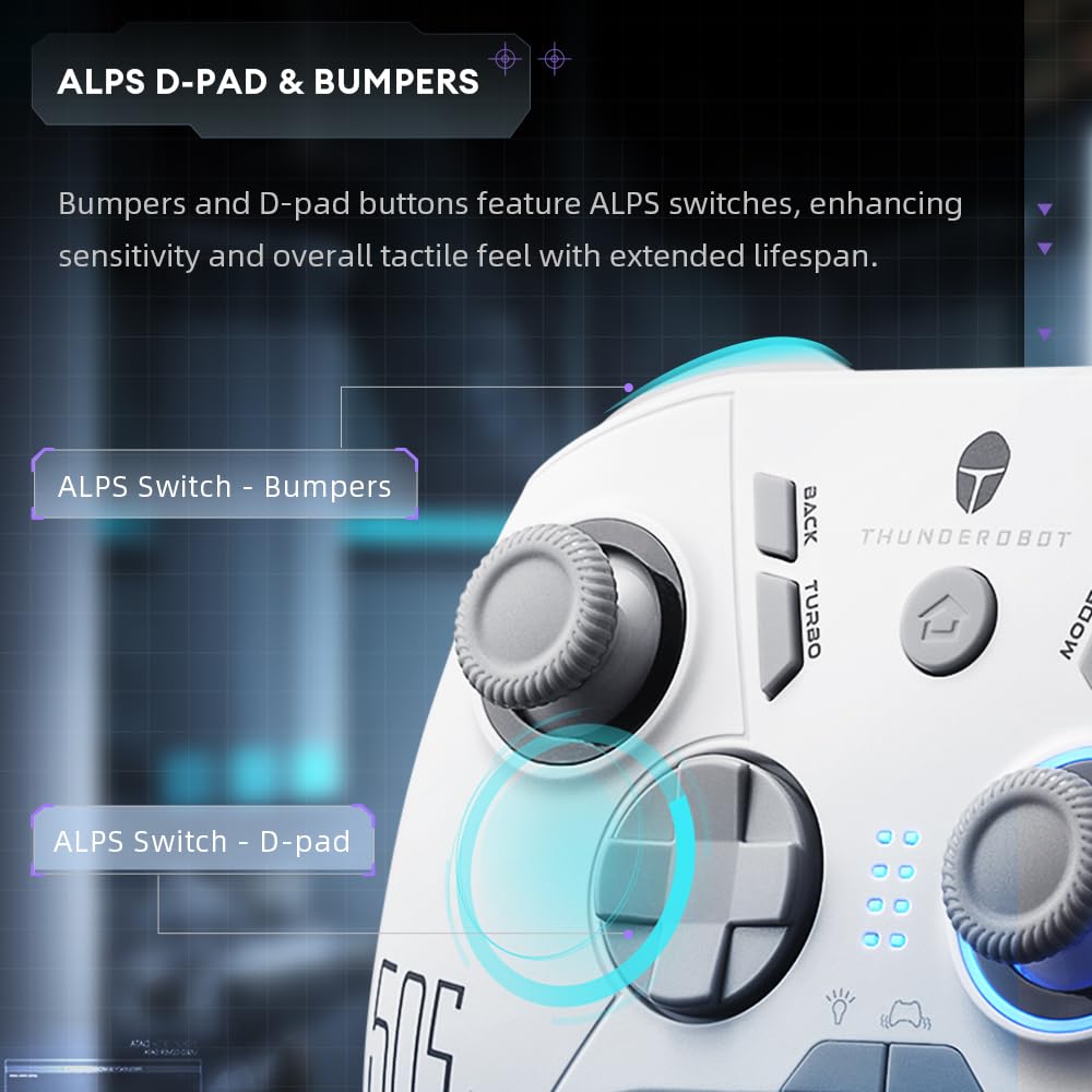 Thunderobot G50S PC Gamepad Wireless White