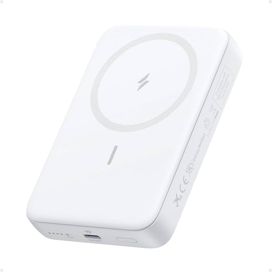 Anker Mobile Powerbank 10000 MagGo Zolo Wireless with 30W USB-C White