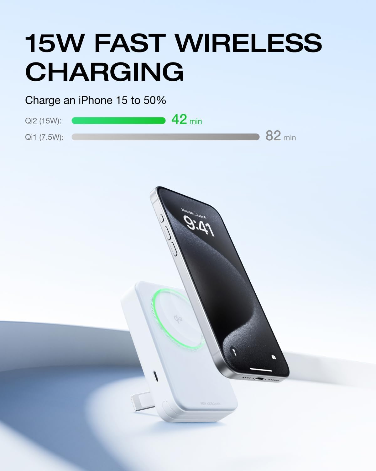 EcoFlow Charge Powerbank Magnetic RAPID 10000mAh Silver