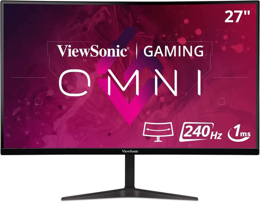 Viewsonic OMNI Gaming Curved Monitor VX 27'' Full-HD 240hz VX2719-PC-mhd