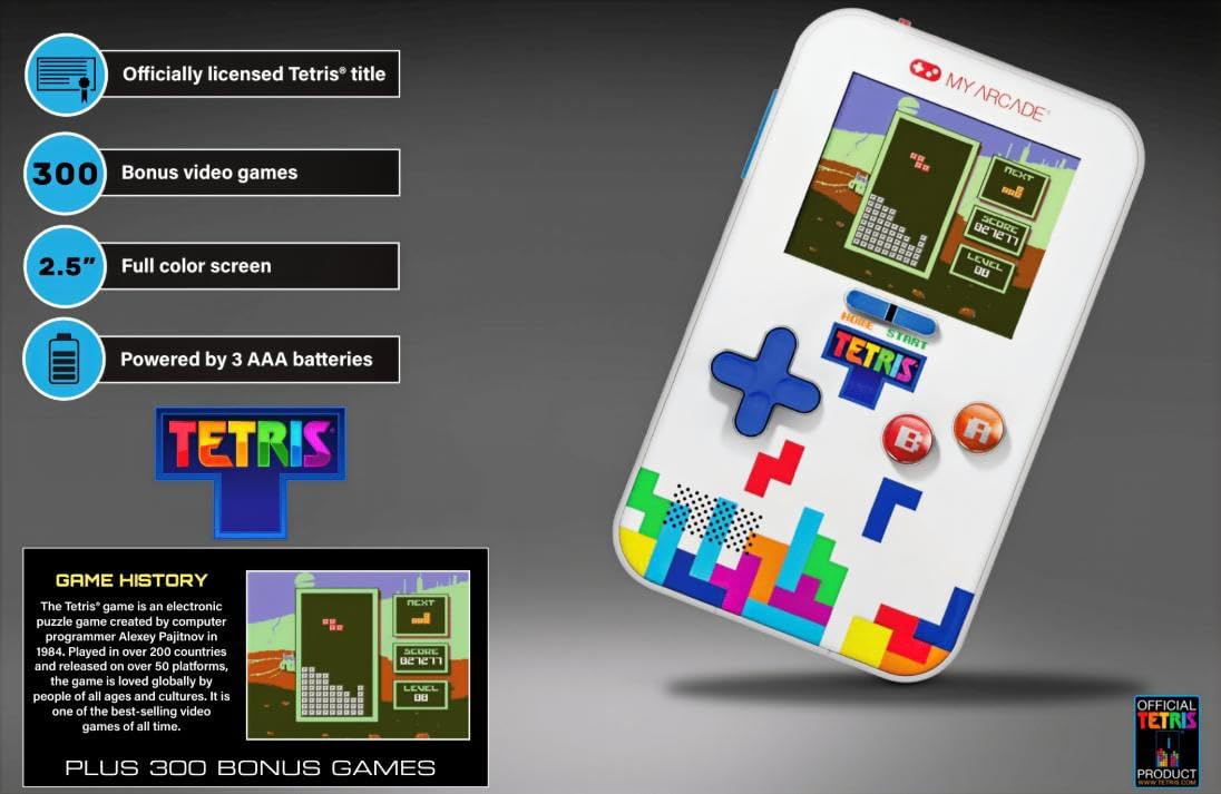 My Arcade GO GAMER TETRIS (301 GAMES IN 1)