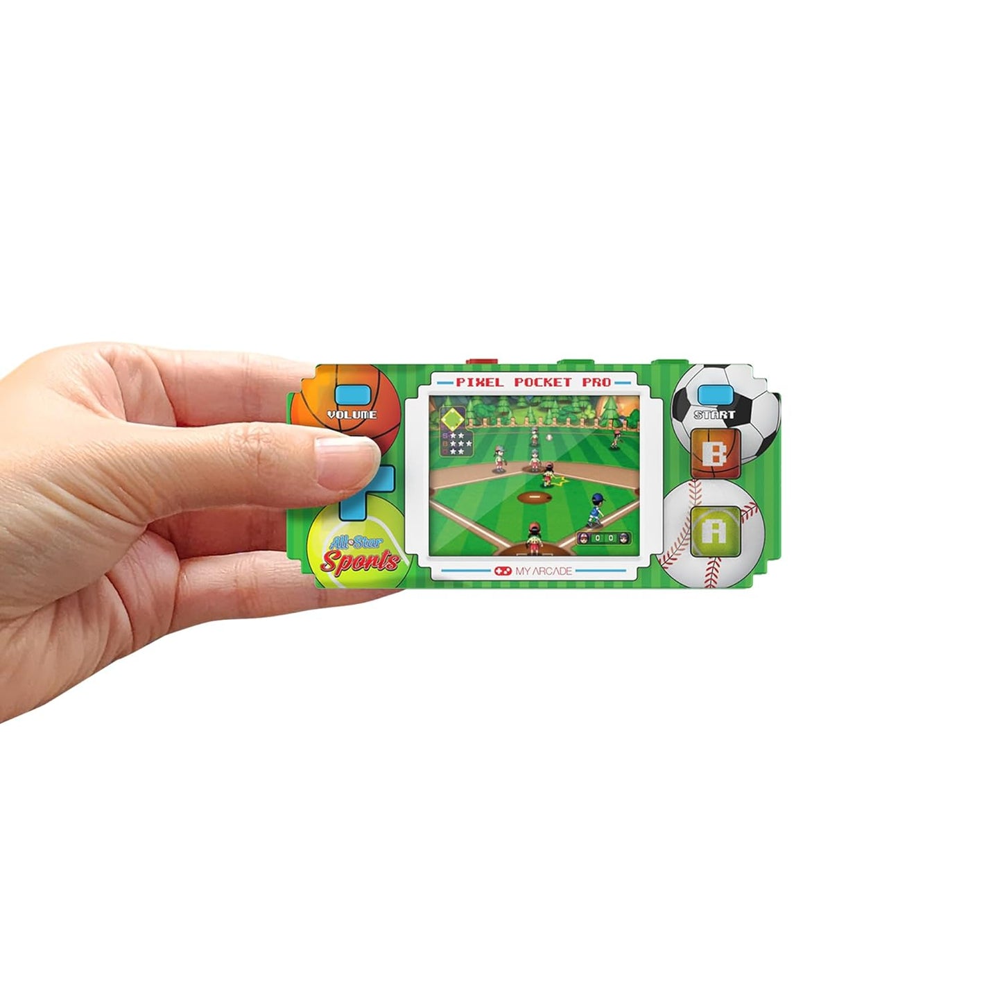 My Arcade PIXEL POCKET PRO ALL-STAR SPORTS(18 GAMES IN 1)