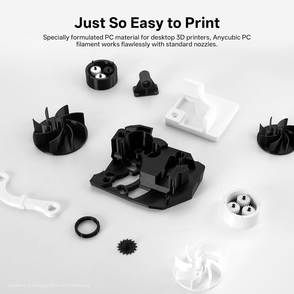Anycubic ASA Filament White 1Kg