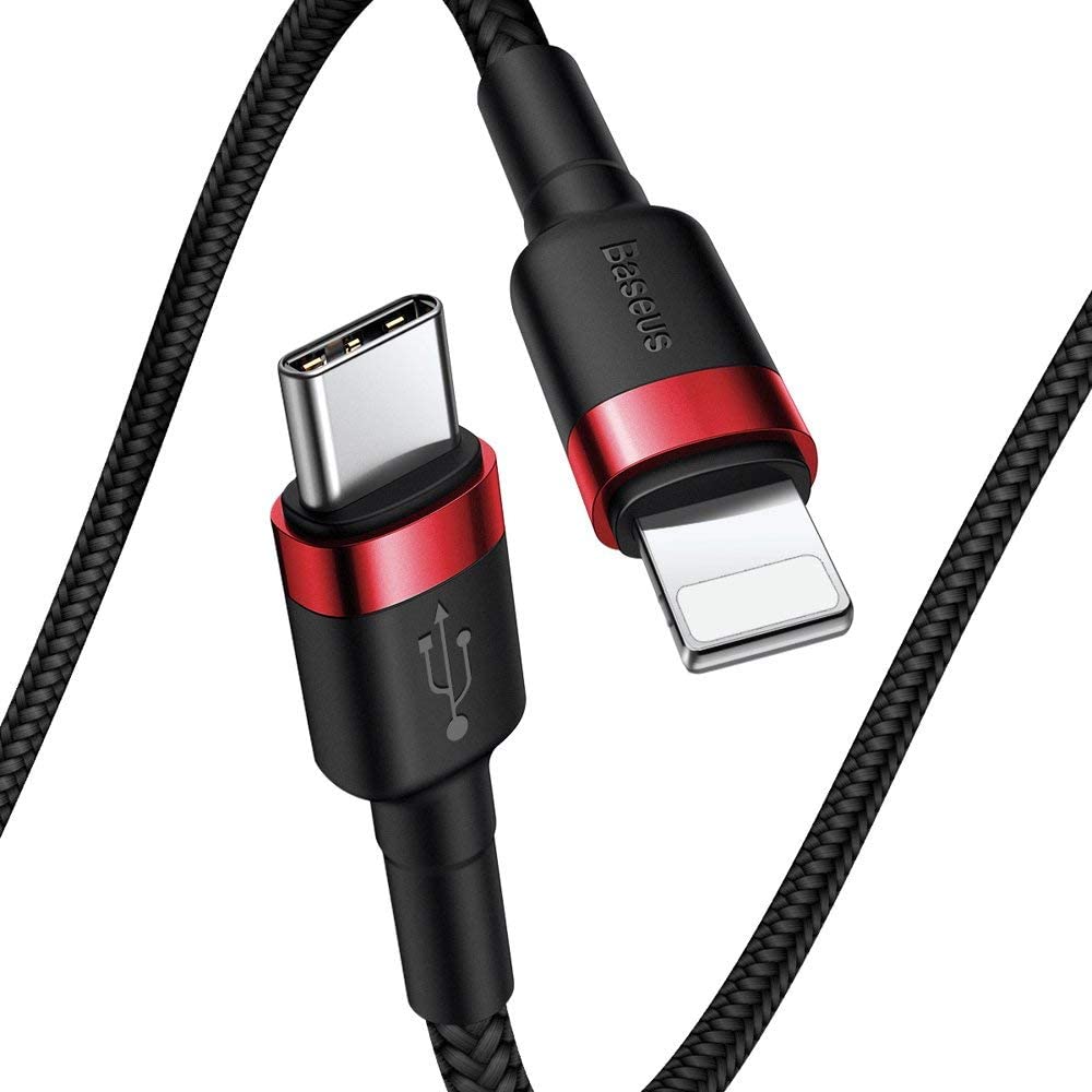 Baseus Cafule Cable Type-C to Lightning PD 18W 1m Red