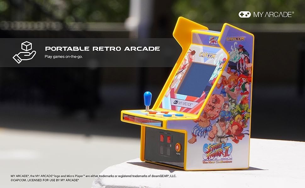 My Arcade MICRO PLAYER PRO SUPER STREET FIGHTER II (2 GAMES IN 1)