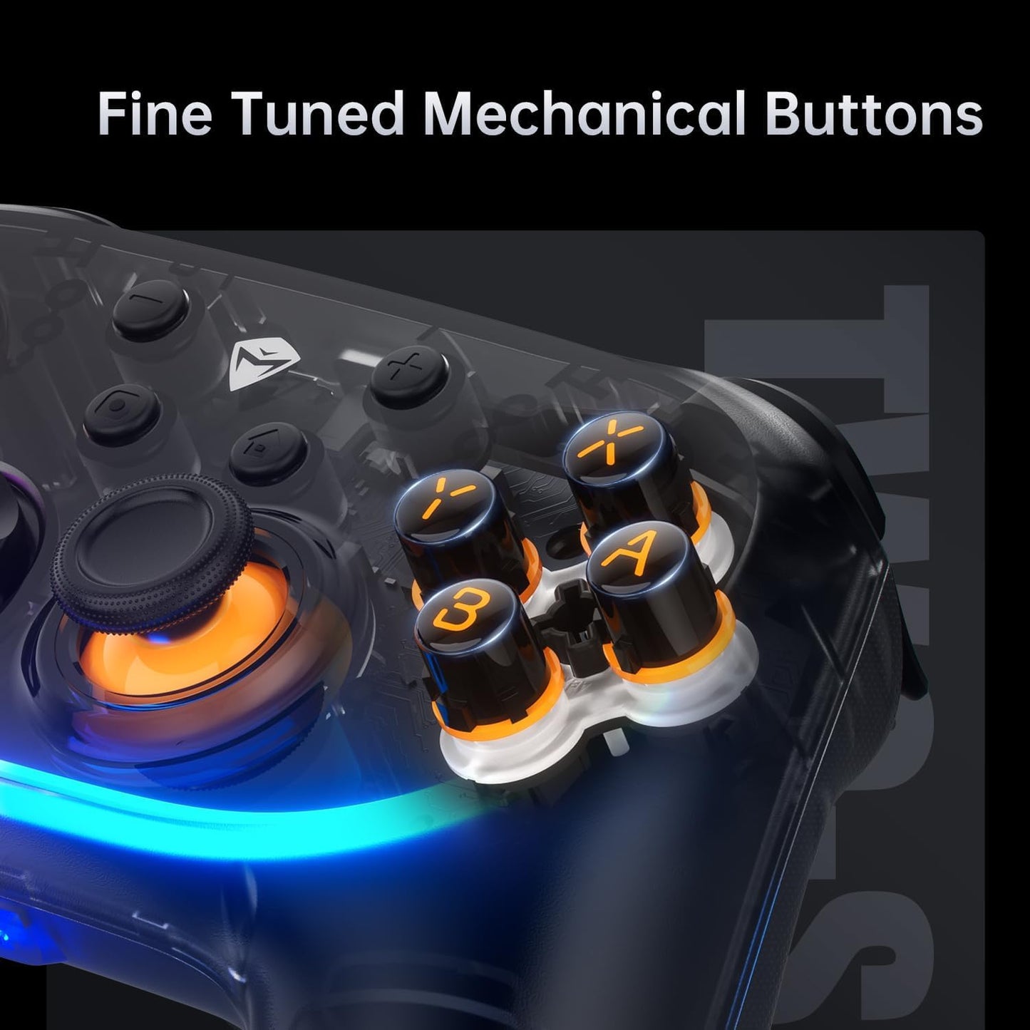 Machenike S3 PC Gamepad Wireless Hall Effect Joystick
