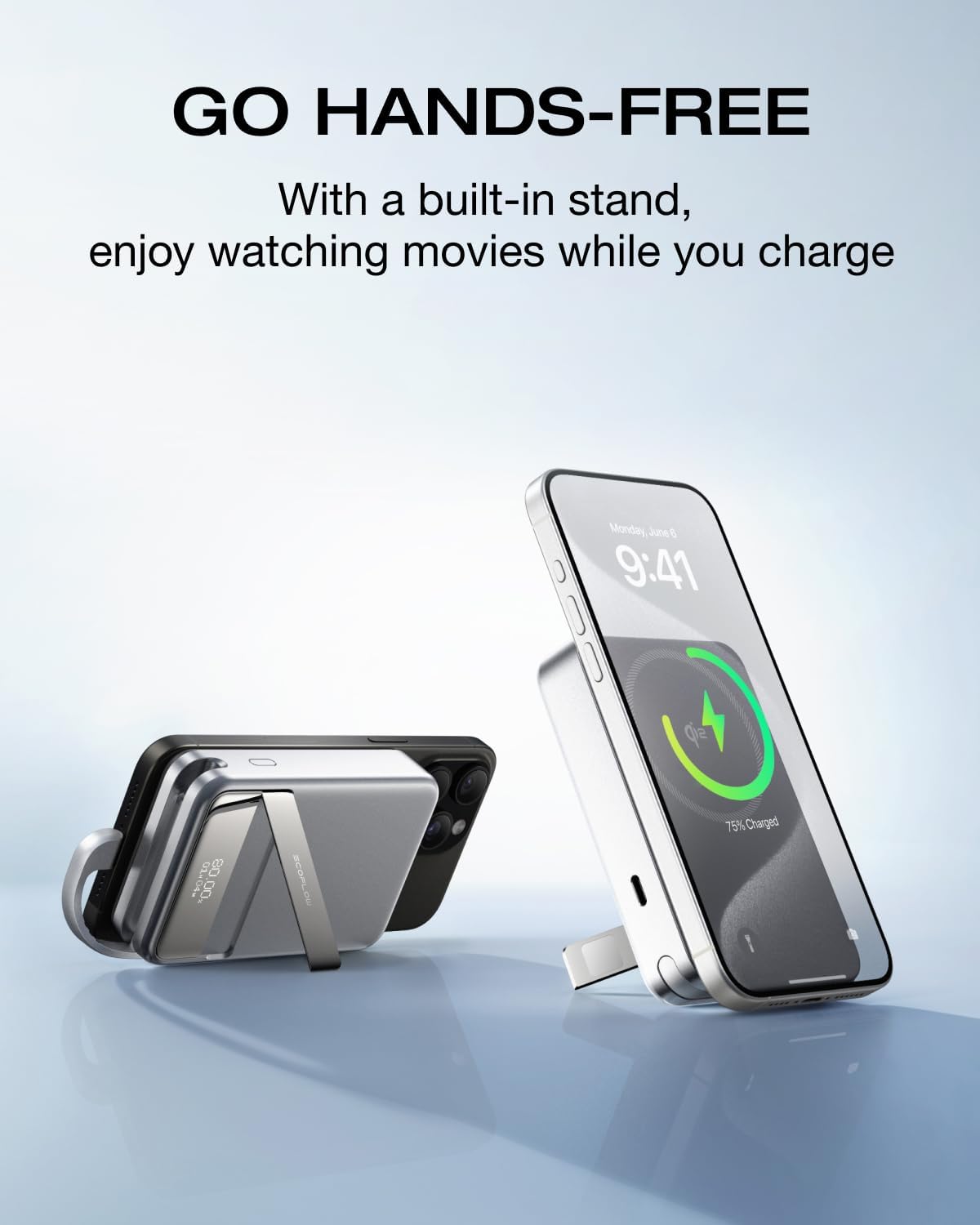 EcoFlow Charge Powerbank Magnetic RAPID 10000mAh Silver