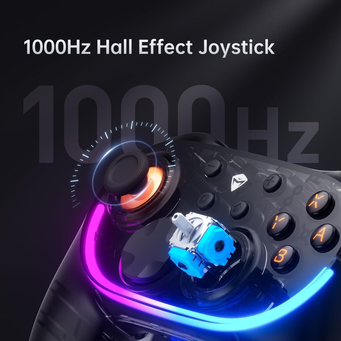 Machenike S3 PC Gamepad Wireless Hall Effect Joystick