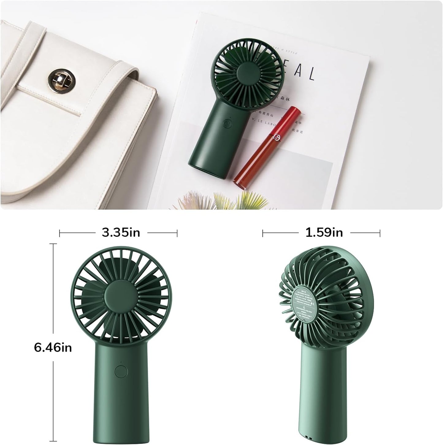 Jisulife Portable Personal Fan FA20X White