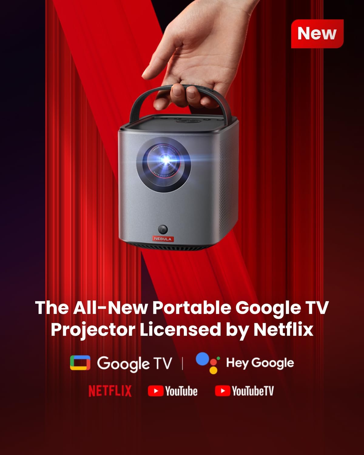 Anker Nebula Mars 3 Air Portable Android 1080p Projector (v2)