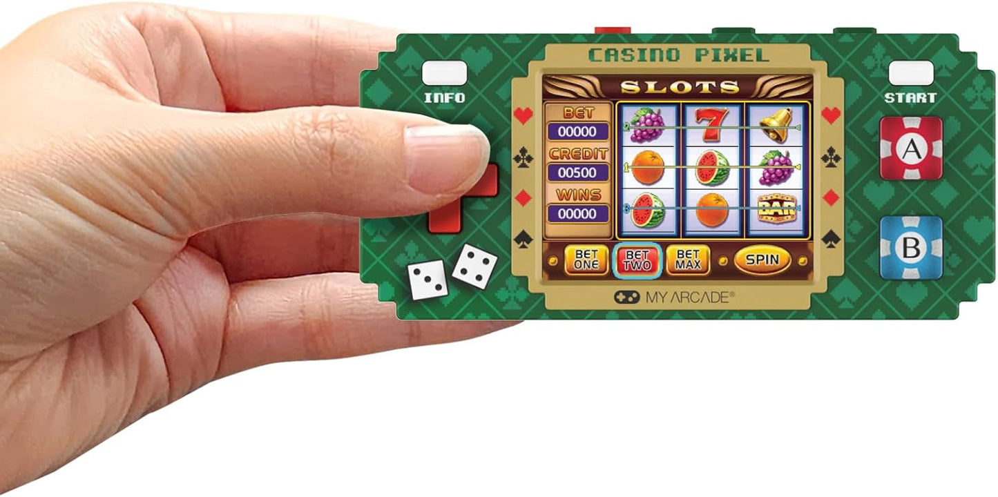 My Arcade PIXEL POCKET PRO CASINO (10 GAMES IN 1)