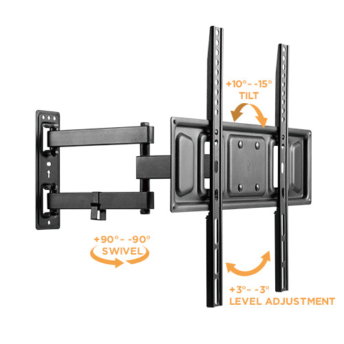 Brateck TV Mount 40x40 Turn 2-Arm 43cm LPA63-443
