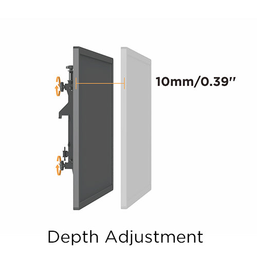 Brateck LVS02-446FB Video Wall FloorStand 4x4 60x40 50kg/Screen
