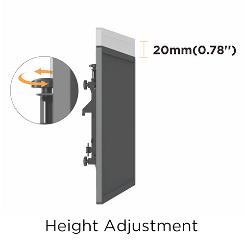 Brateck LVS02-446FB Video Wall FloorStand 4x4 60x40 50kg/Screen