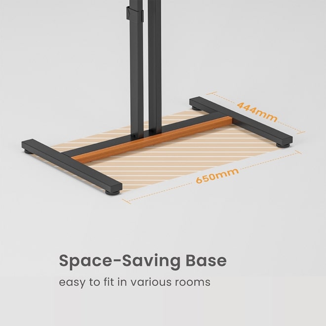 Brateck TV Floorstand 40x40 96cm 35kg FS47-44T-01