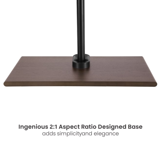 Brateck TV Floorstand FS41-44T-02 40x40 1.07m 35kg Shelf & MDF