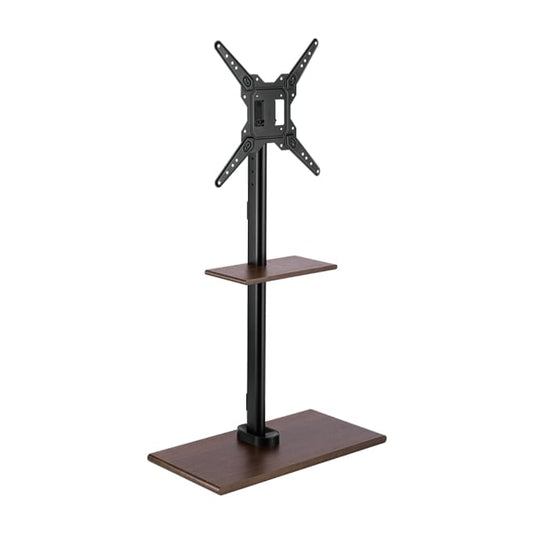 Brateck TV Floorstand FS41-44T-02 40x40 1.07m 35kg Shelf & MDF