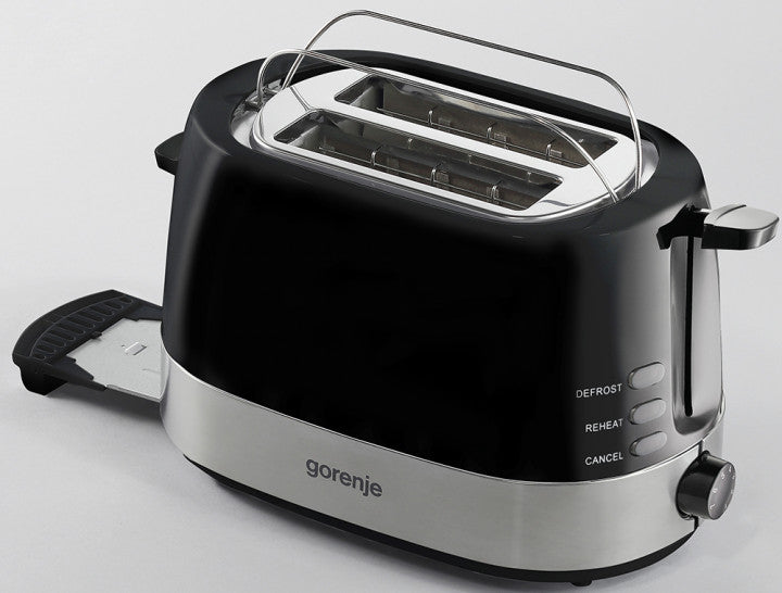 Gorenje T850BK Kitchen Toaster 850W 2 Slots 7 Heating Levels Black
