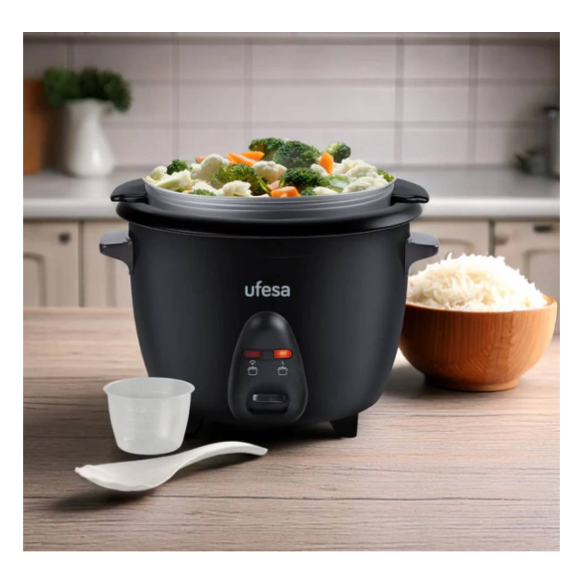 UFESA AR4080 Rice Steamer Black