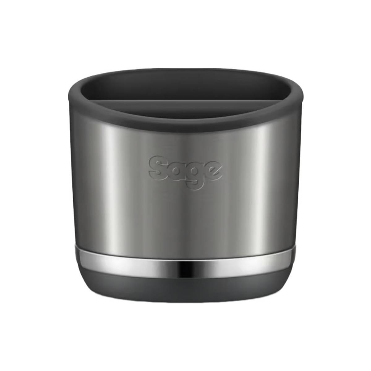 SAGE Knock-Box 10 Coffee Dumpster Black Stainless Steel