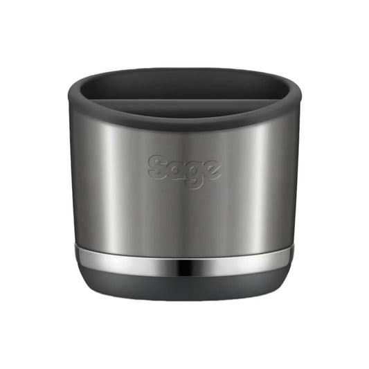 SAGE Knock-Box 10 Coffee Dumpster Black Stainless Steel