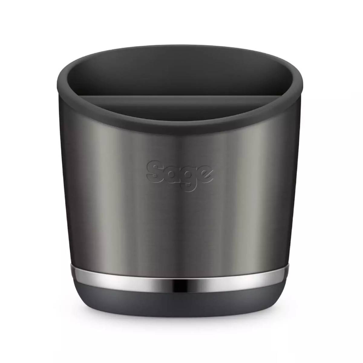 SAGE Knock-Box 20 Coffee Dumpster Black Stainless Steel