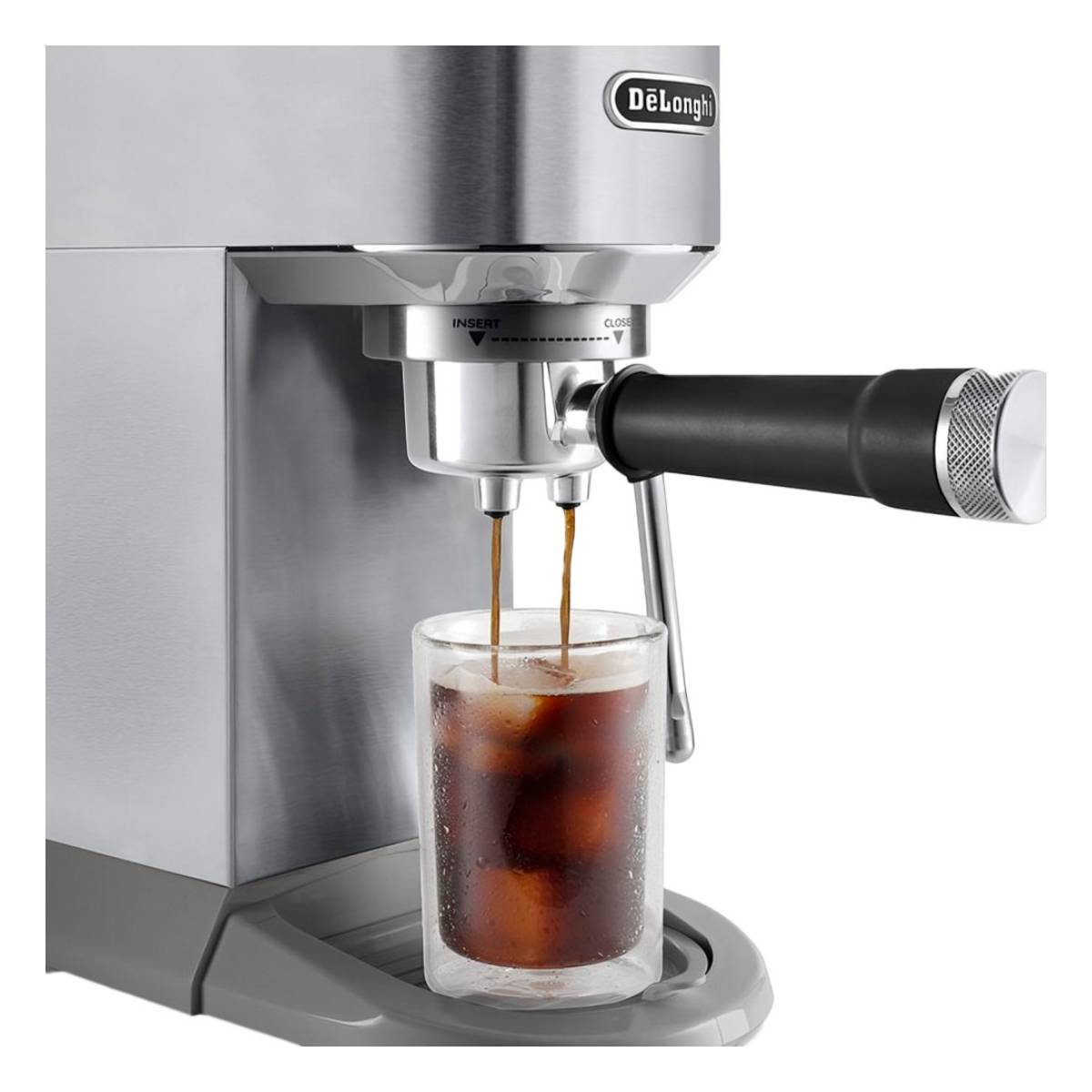 DELONGHI EC890.M Dedica Dual Espresso Machine, Silver