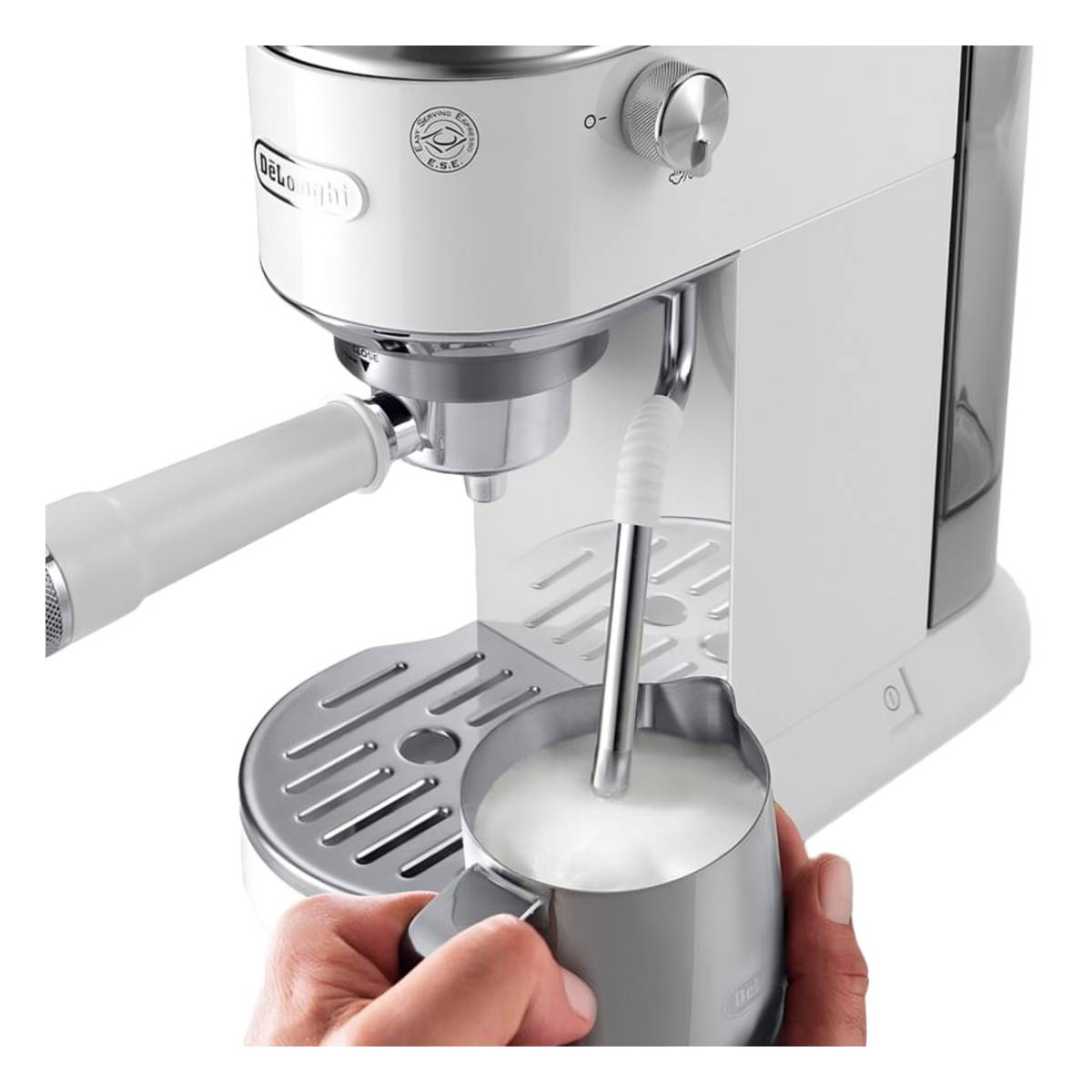 DELONGHI EC890.WI Dedica Duo Espresso Machine, White