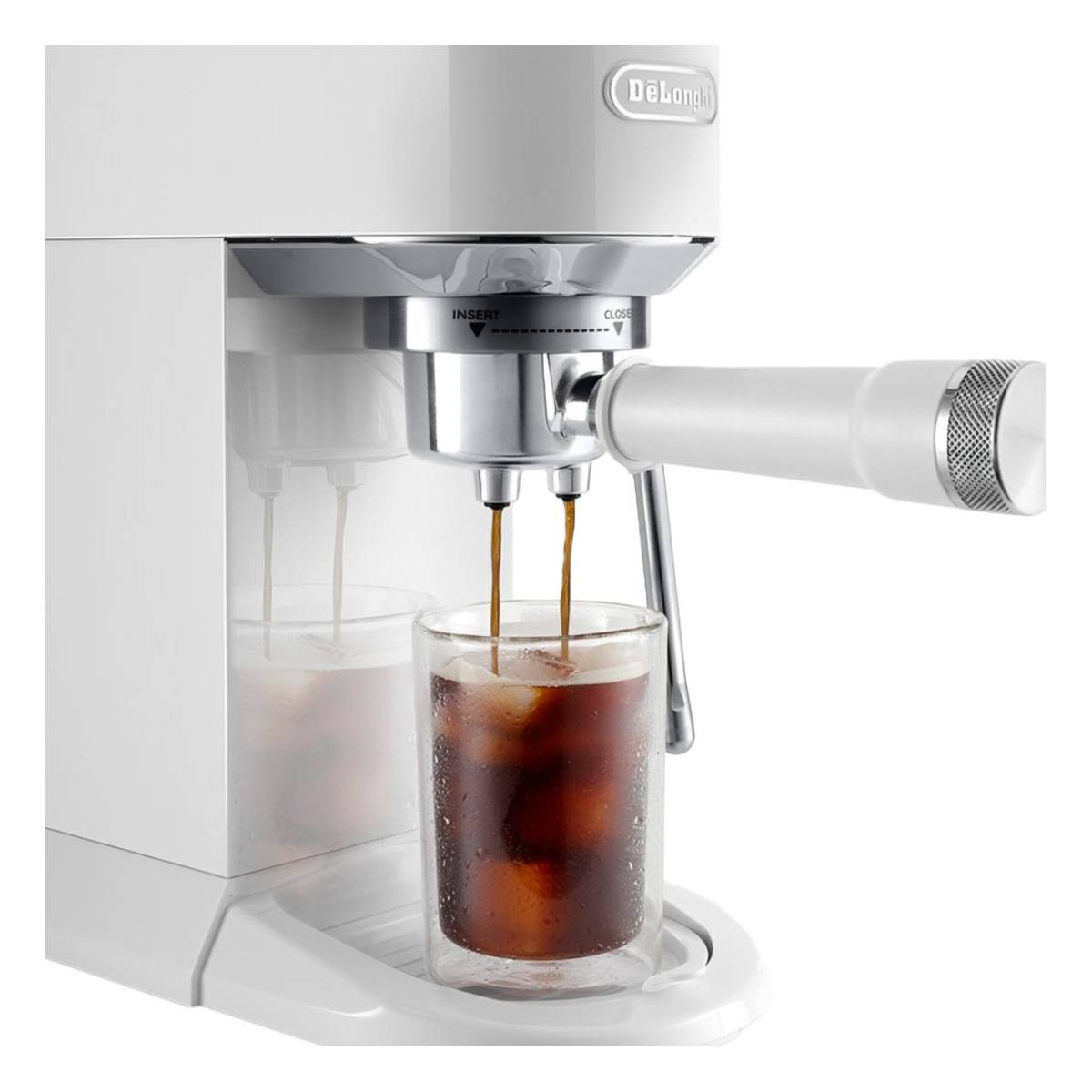 DELONGHI EC890.WI Dedica Duo Espresso Machine, White