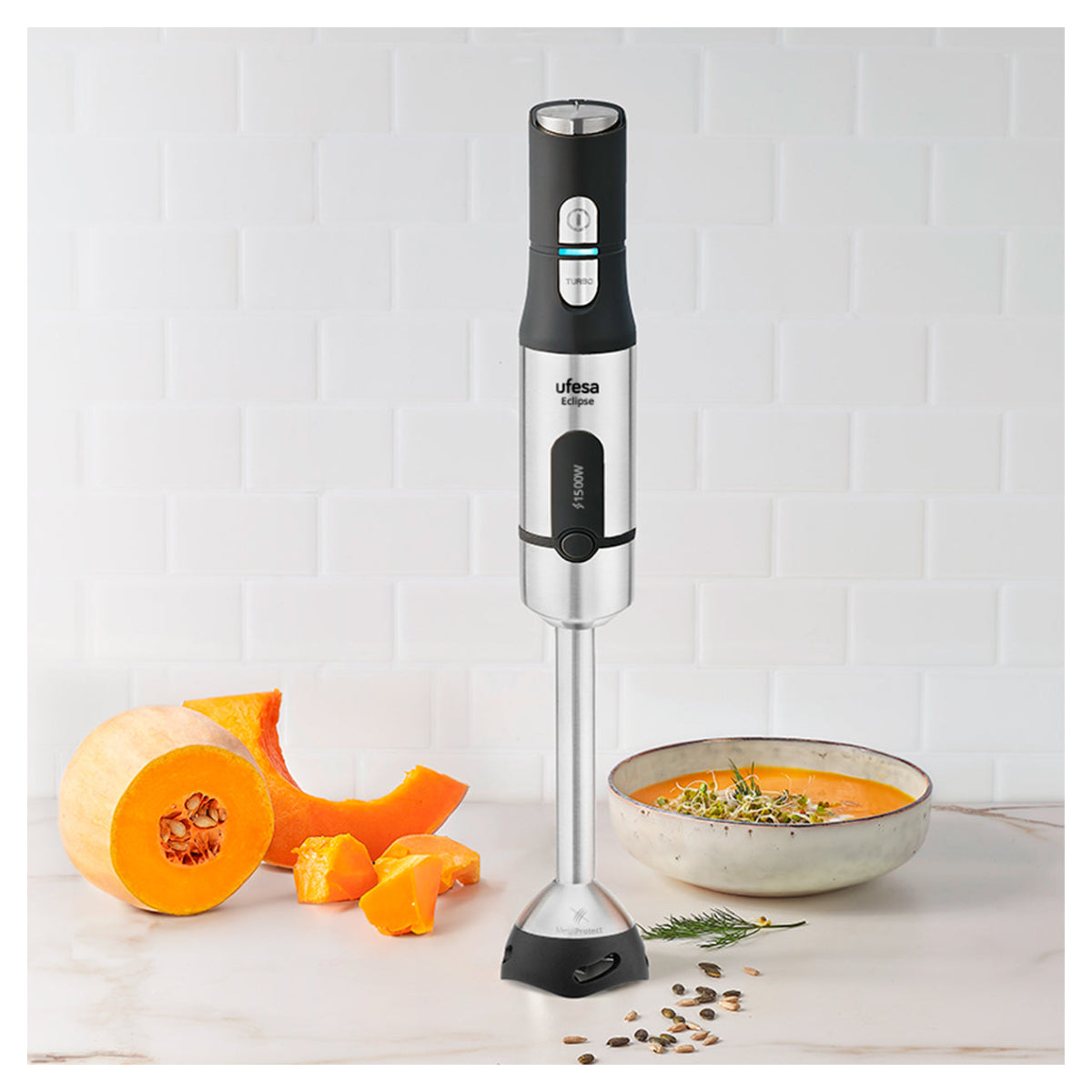 UFESA Eclipse Hand Blender Stainless Steel