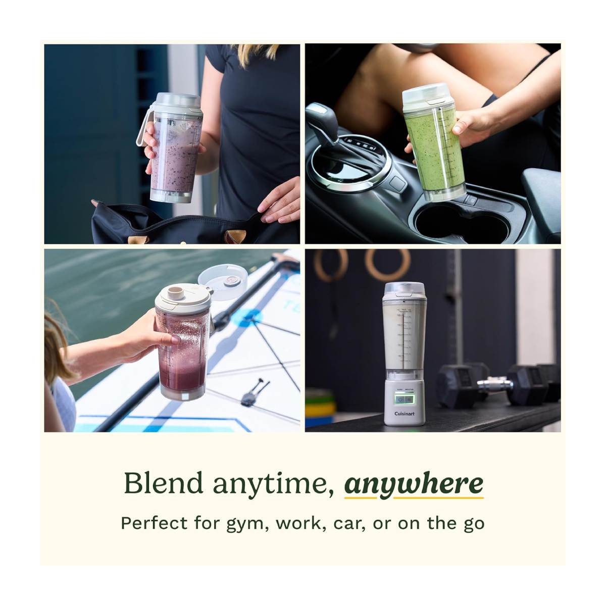 CUISINART PBL100U To Go Portable Blender Silver