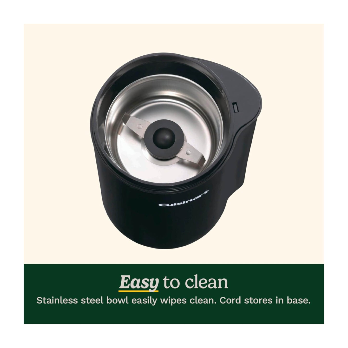 CUISINART DCG20BKNU Coffee Bean Grinder Black