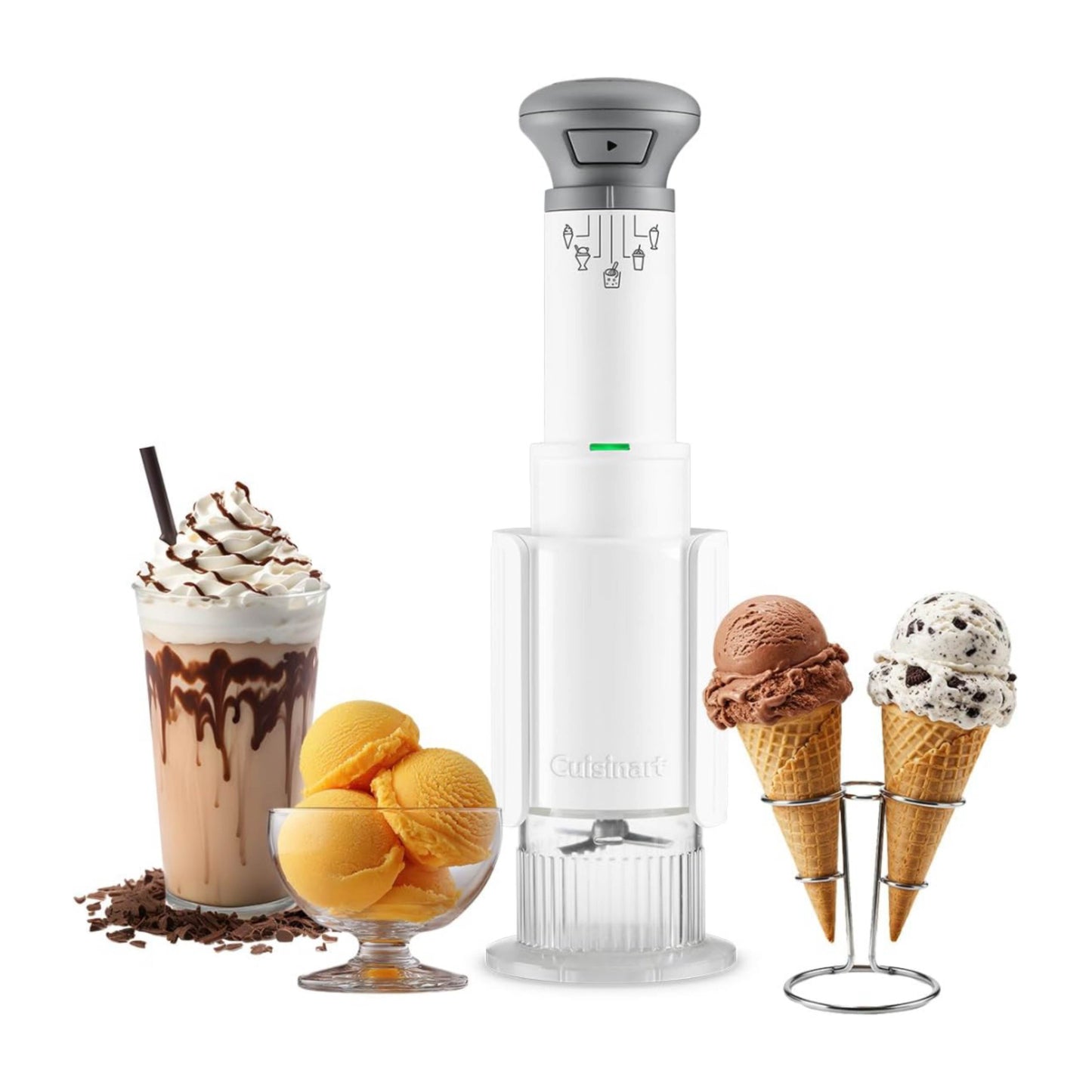 CUISINART ICEFD10U Freeze Wand Ice Cream Maker White