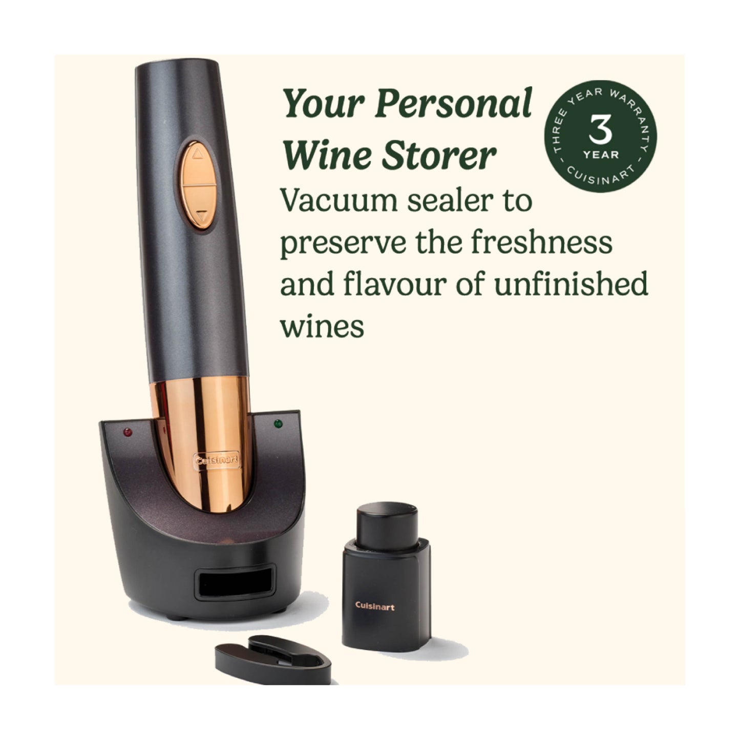 CUISINART CWO50U Automatic Wine Bottle Opener