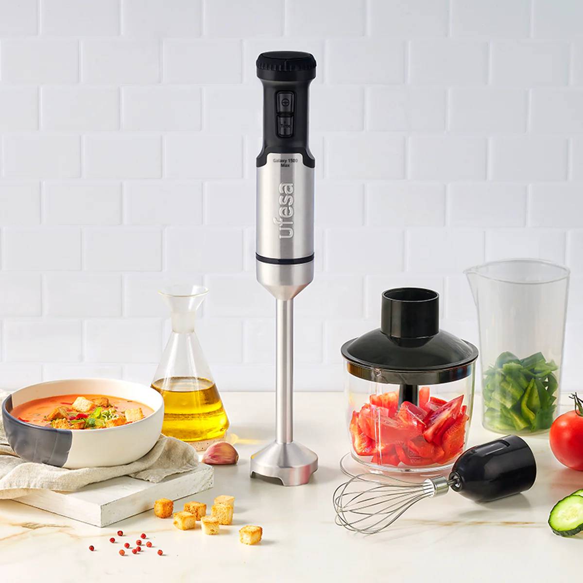 UFESA Jupiter Max Hand Blender Stainless Steel