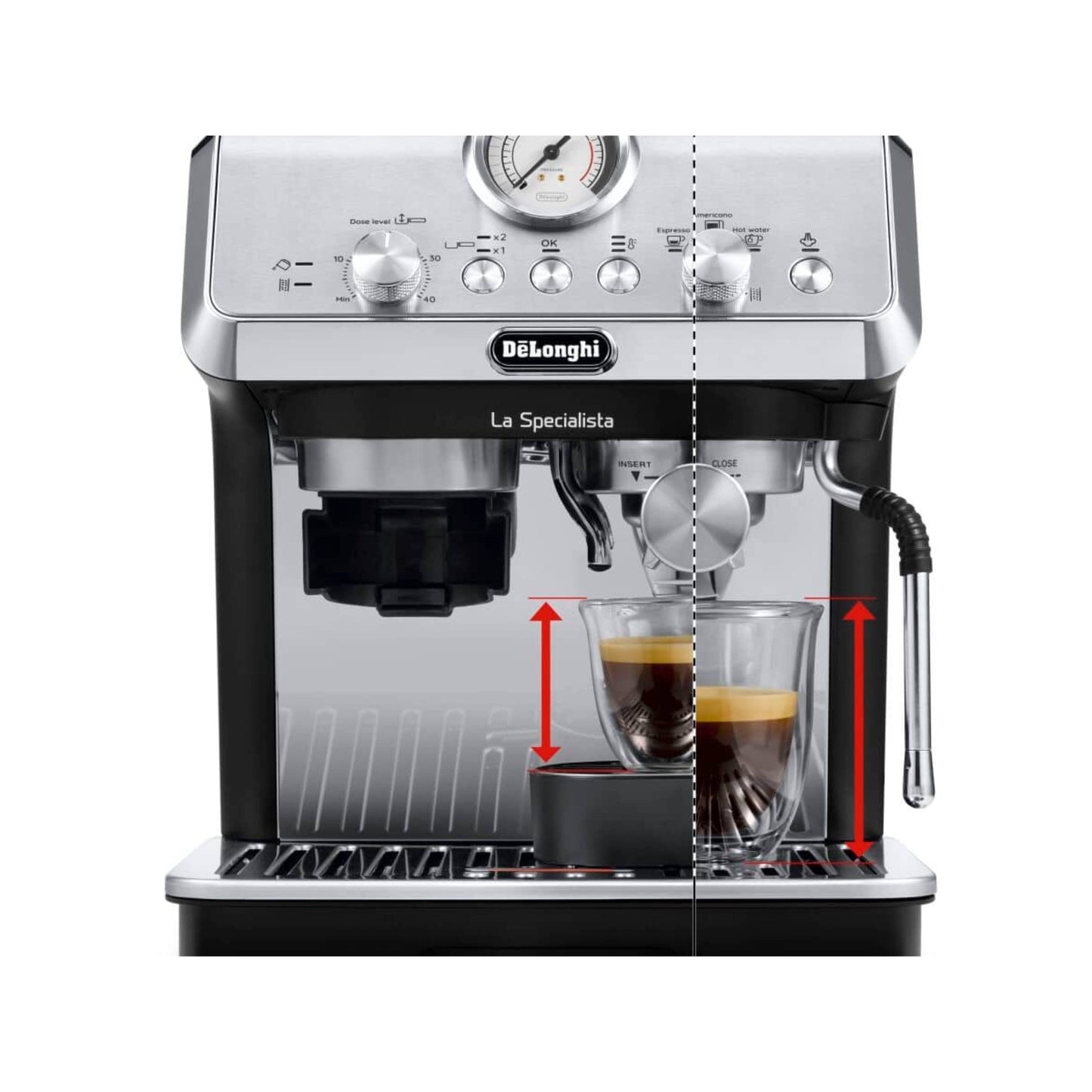 DELONGHI EC9155.MB Espresso Coffee Maker, Metal Black