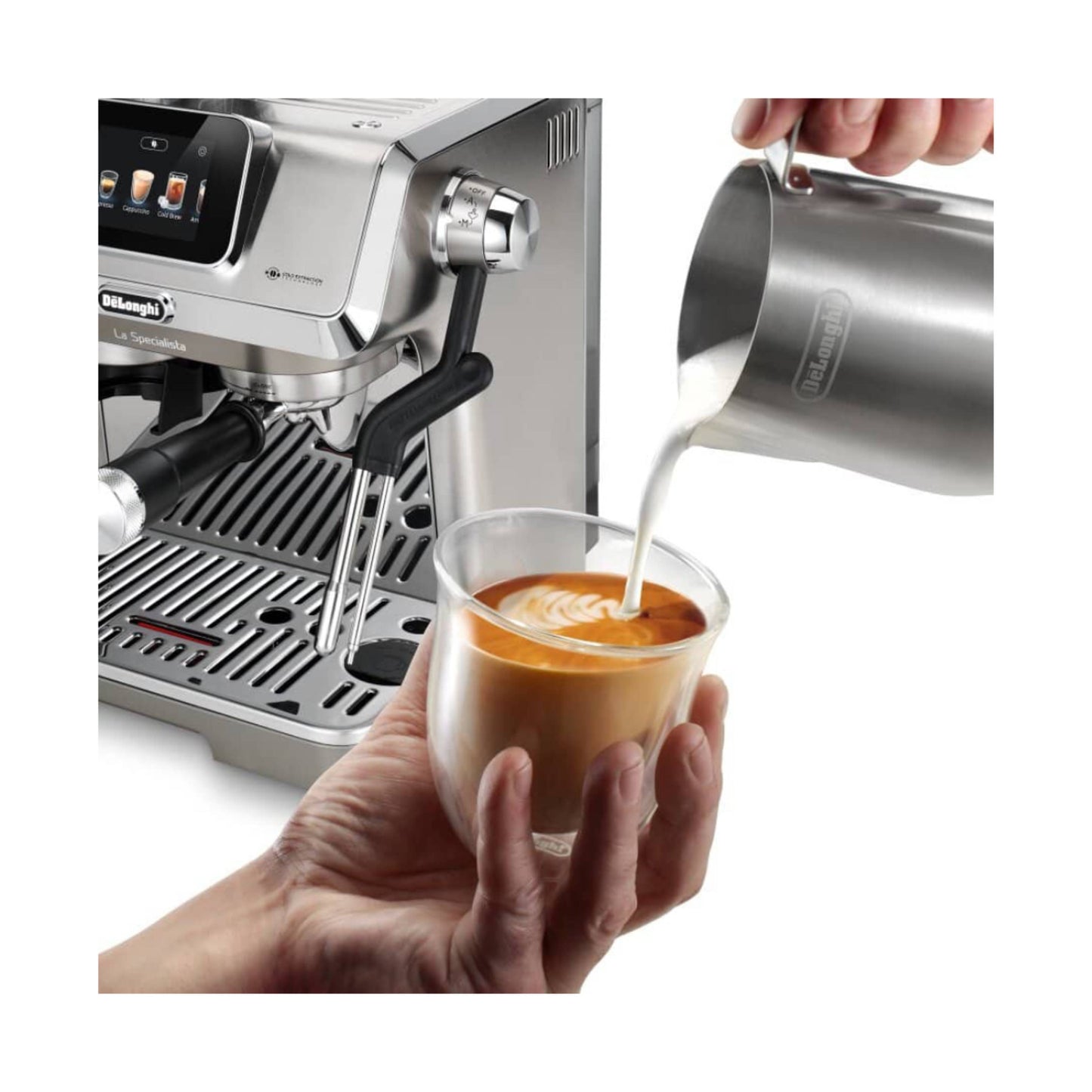 DELONGHI EC9455.M Semi-Automatic Espresso Coffee Maker Metalic