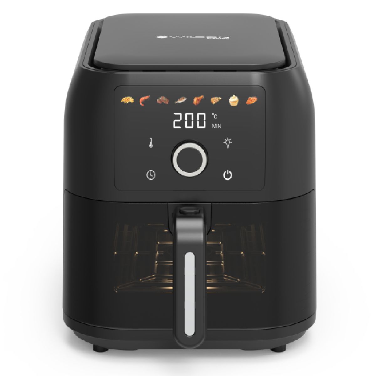WILSON WFRY08T5BK.UK Air Fryer 8 Lt Black