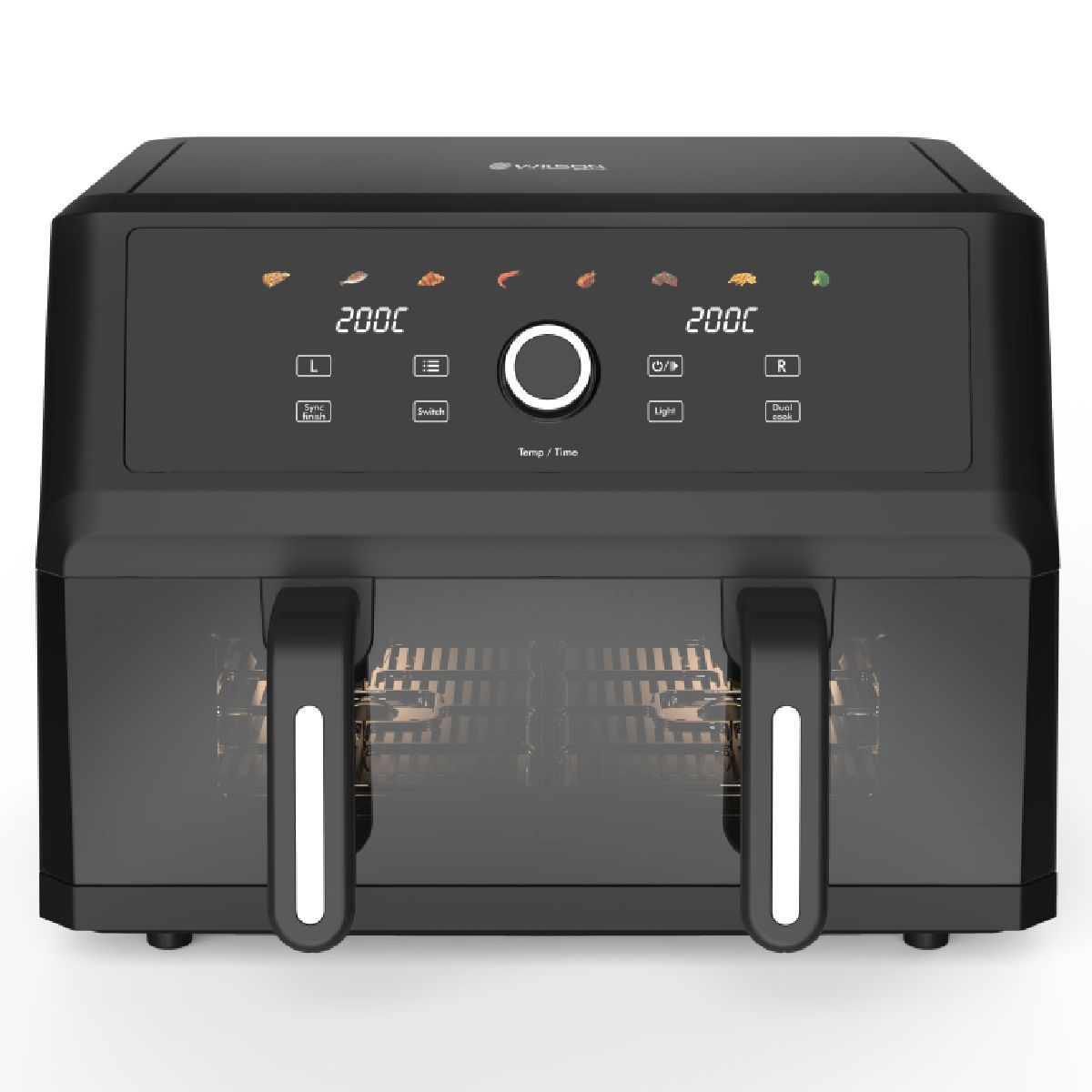 WILSON WFRY11T5BK.UK Air Fryer 11 Lt Black