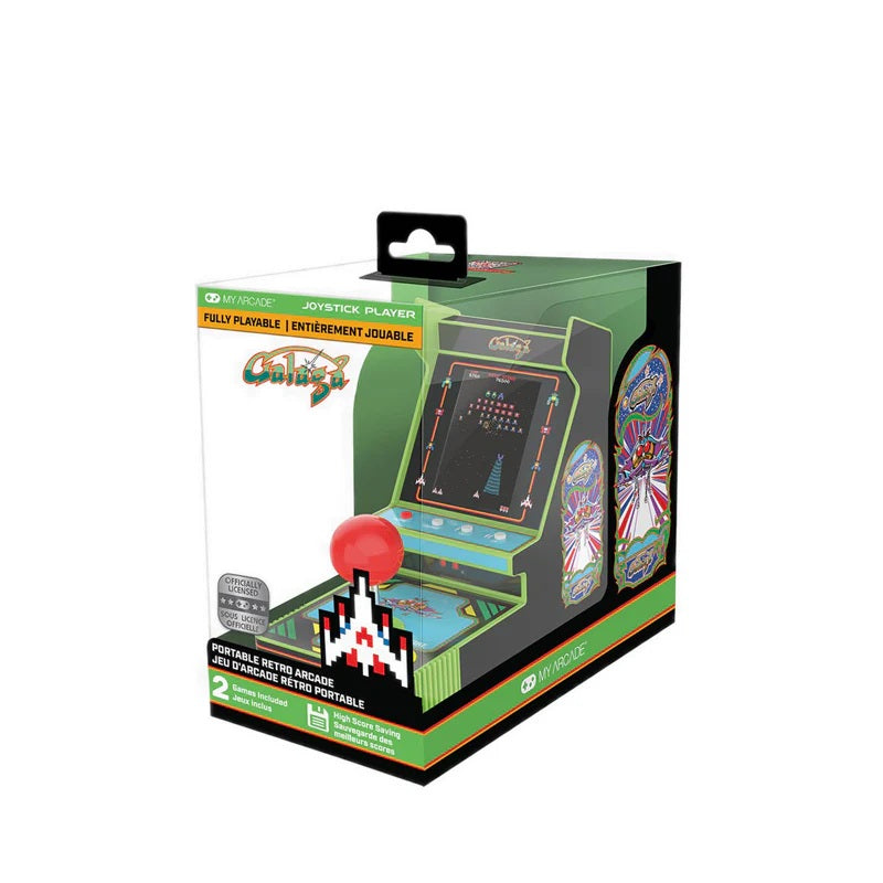 My Arcade JOYSTICK PLAYER GALAGA (2 GAMES IN 1)